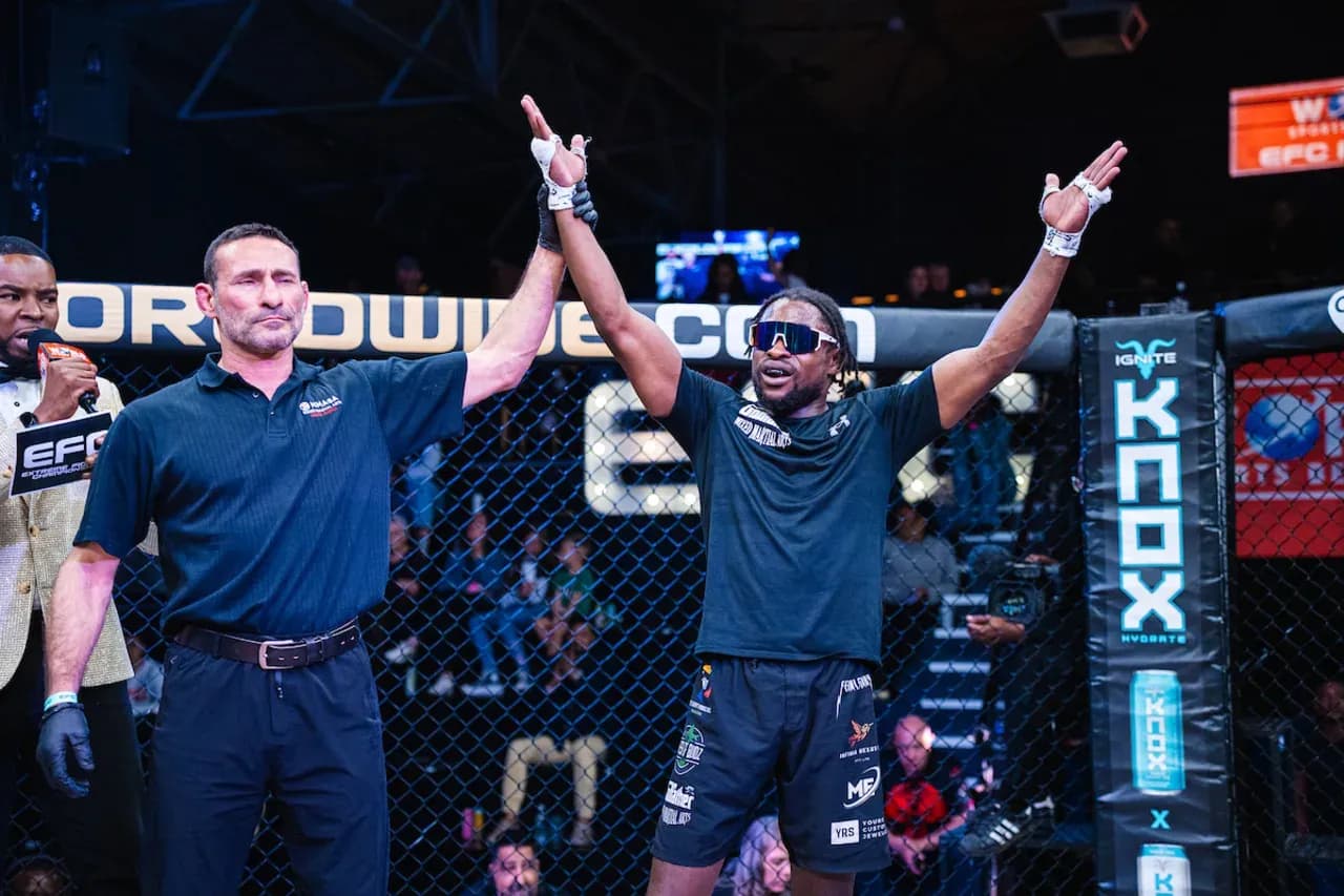 Godfrey Mkhwanazi at EFC 139 (Oct. 1, 2026)
