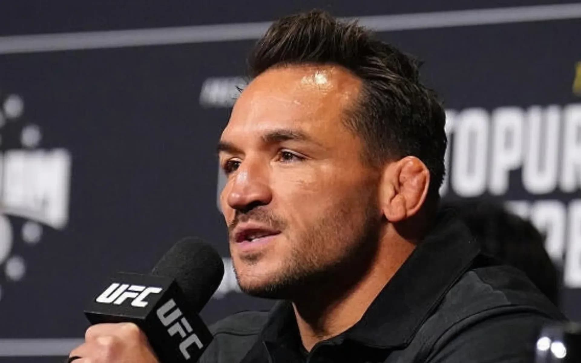 Michael Chandler is eyeing a return to the win column in his imminent UFC return. 
