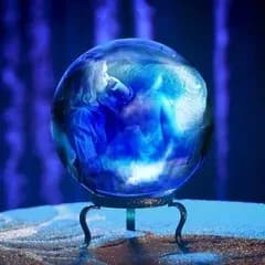 Drew Zuhosky peers into the crystal ball on New Year's Day.