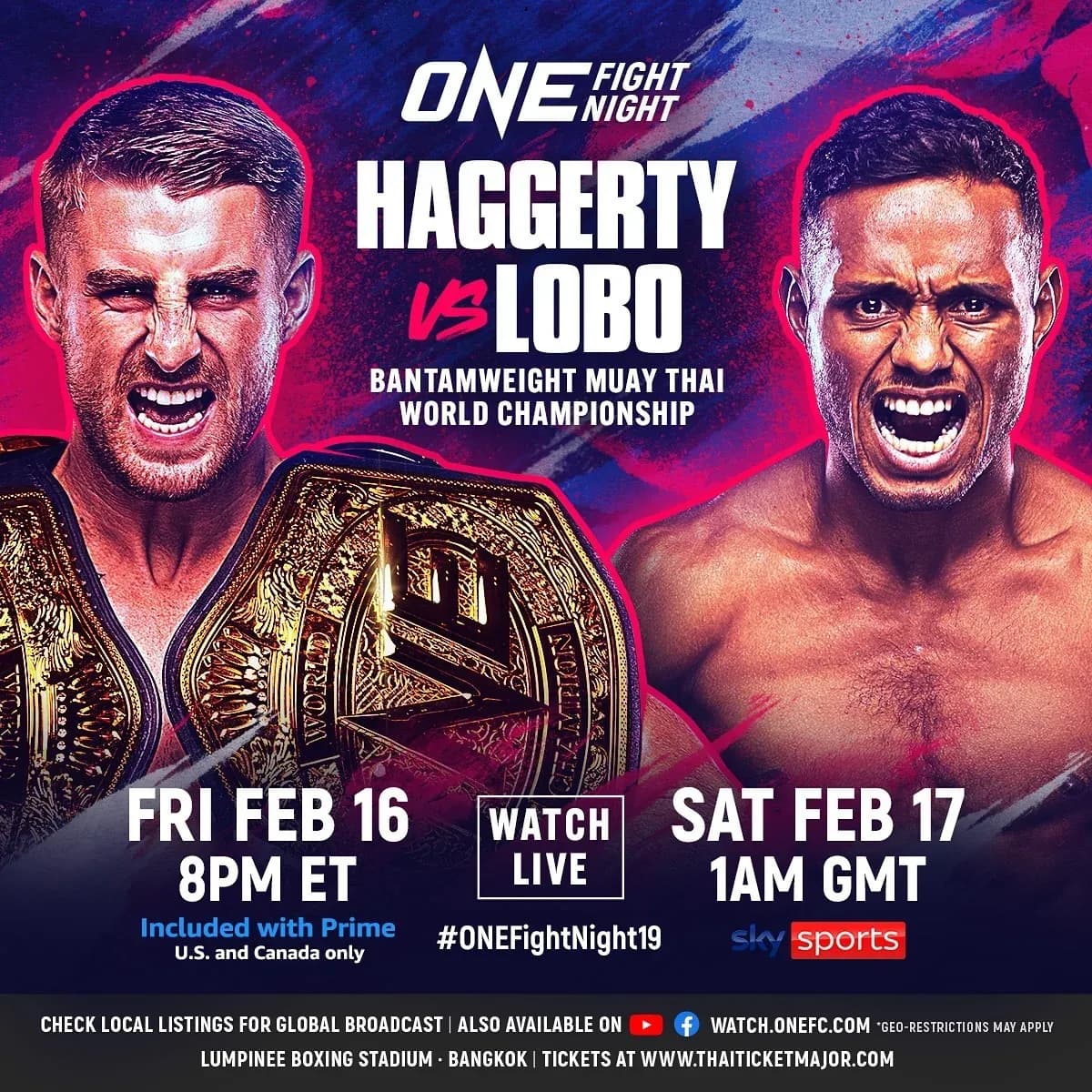 Jonathan Haggerty vs. Felipe Lobo