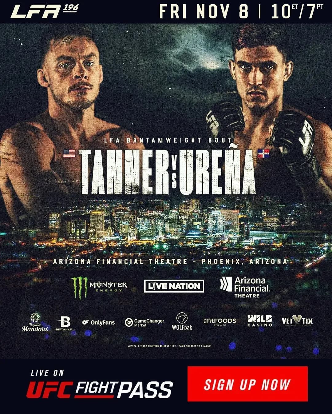 Tanner vs. Ureña