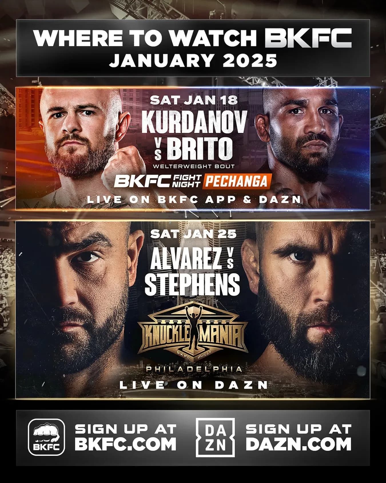 BKFC Pechanga kicks off the bare-knuckle boxing slate for 2025