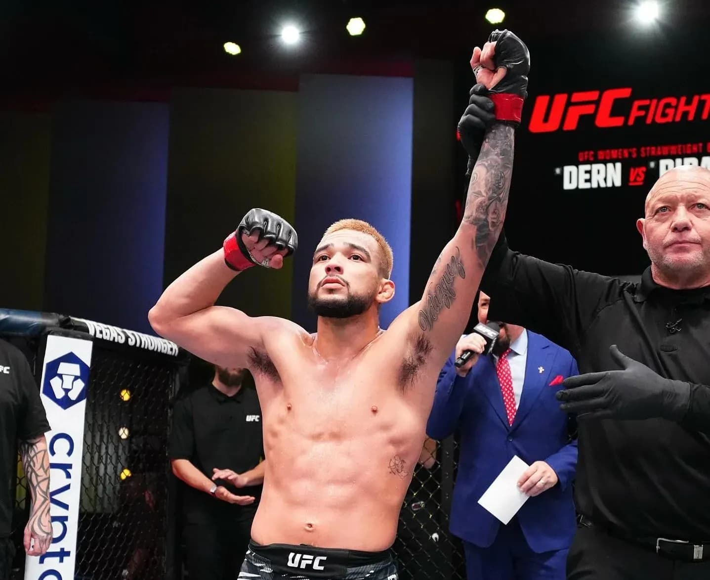 Christian Rodriguez knocked Austin Bashi out of the unbeaten ranks Saturday.