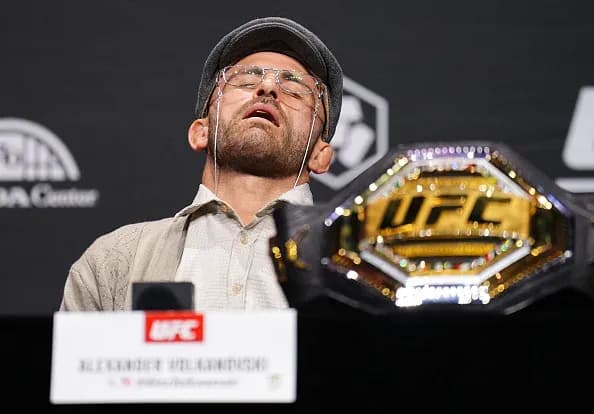 Alexander Volkanovski UFC 298 Press Conference/Ilia Topuria