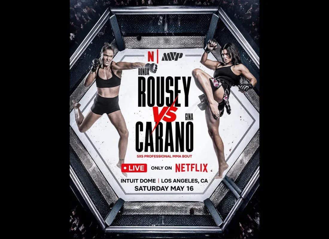 ronda rousey vs Gina carano
