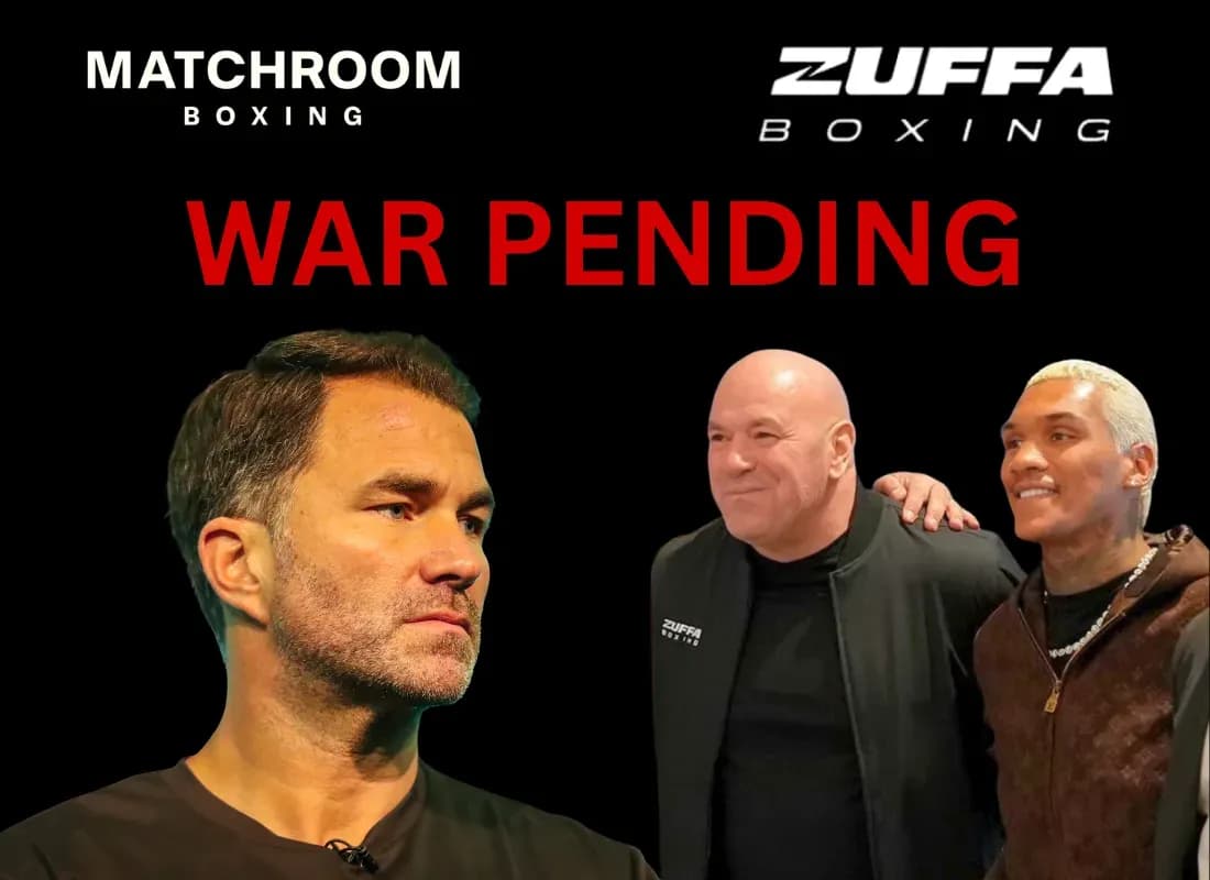 Eddie Hearn, Matchroom, Zuffa Boxing and Dana White