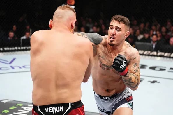 Tom Aspinall dominated in London
