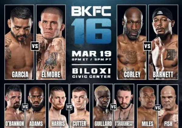 BKFC 16 Results
