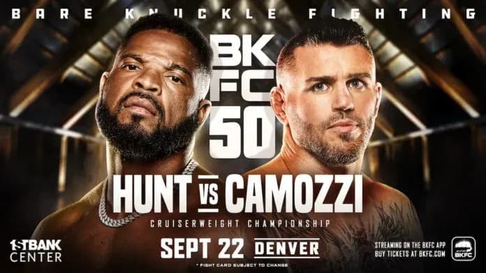 BKFC 50 Denver Hunt vs Camozzi Prelims