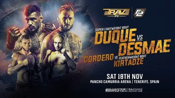 BRAVE CF 75 poster