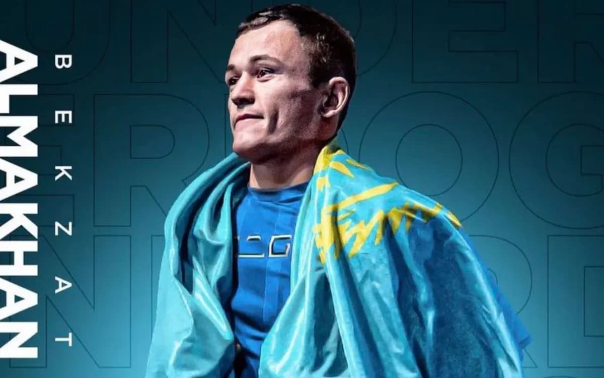 Bekzat Almakhan SIgns with UFC