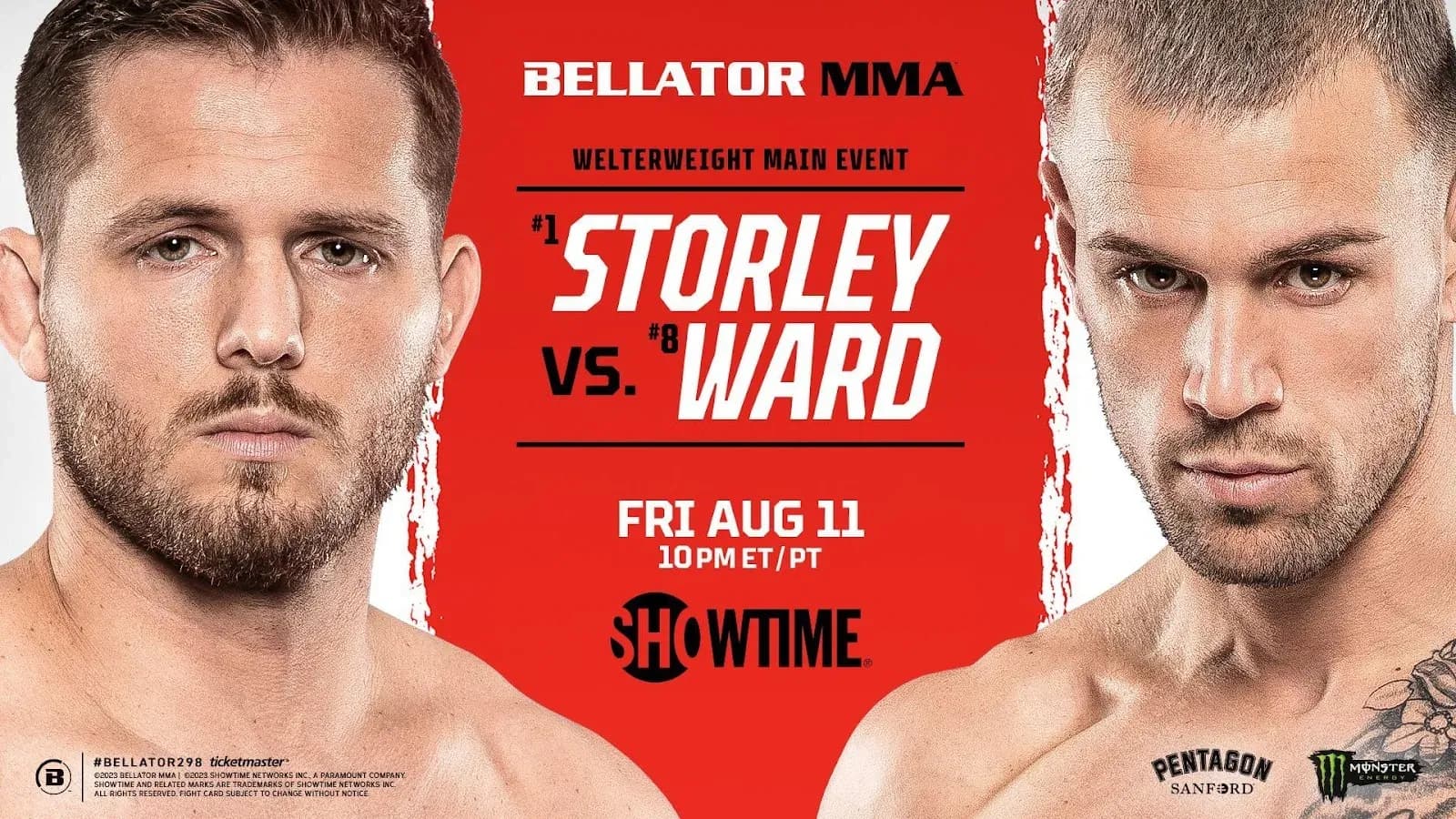 Bellator 298 Storley vs Ward Media