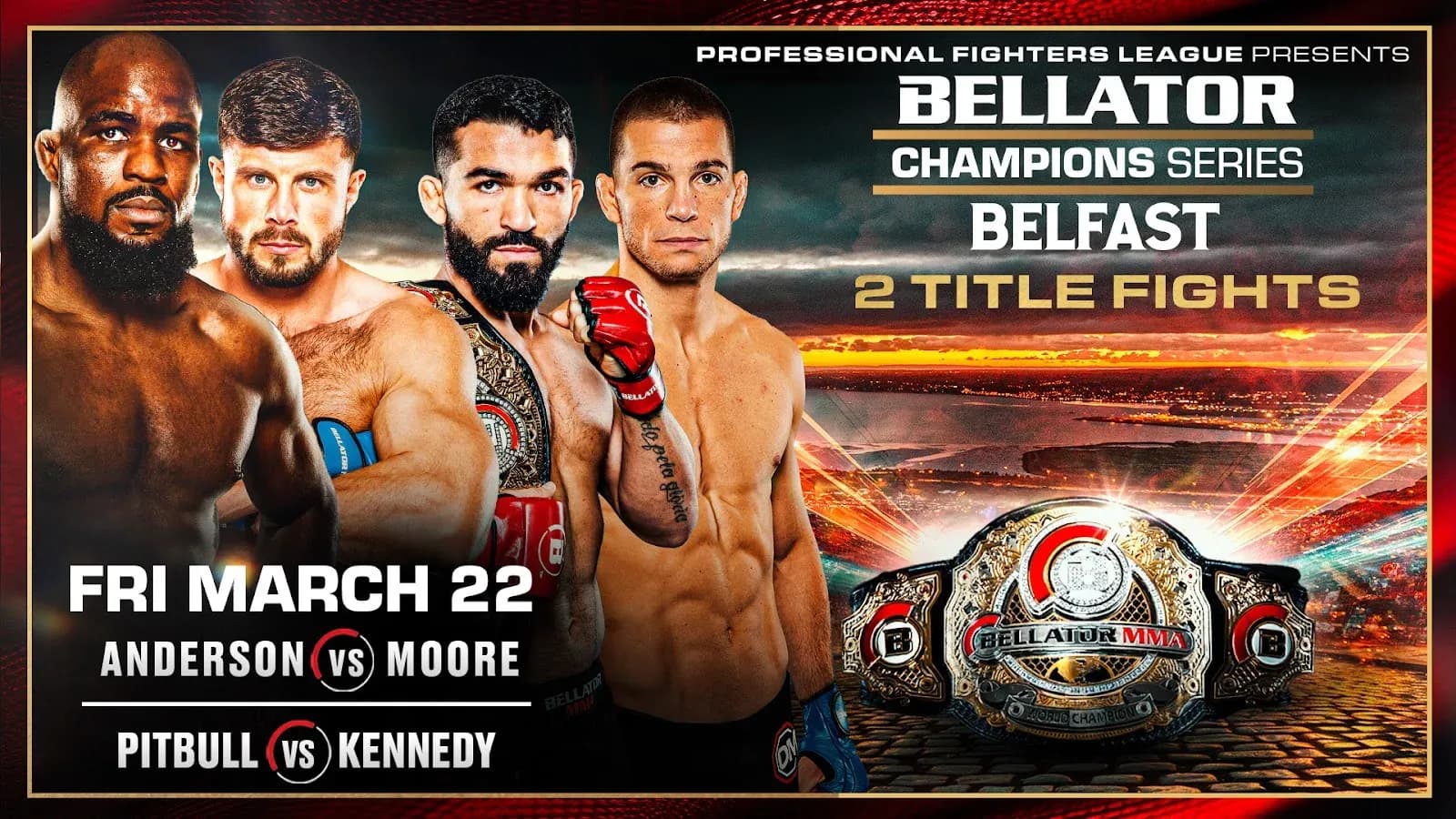 Bellator Belfast - Jeremy Kennedy vs Patricio Pitbull