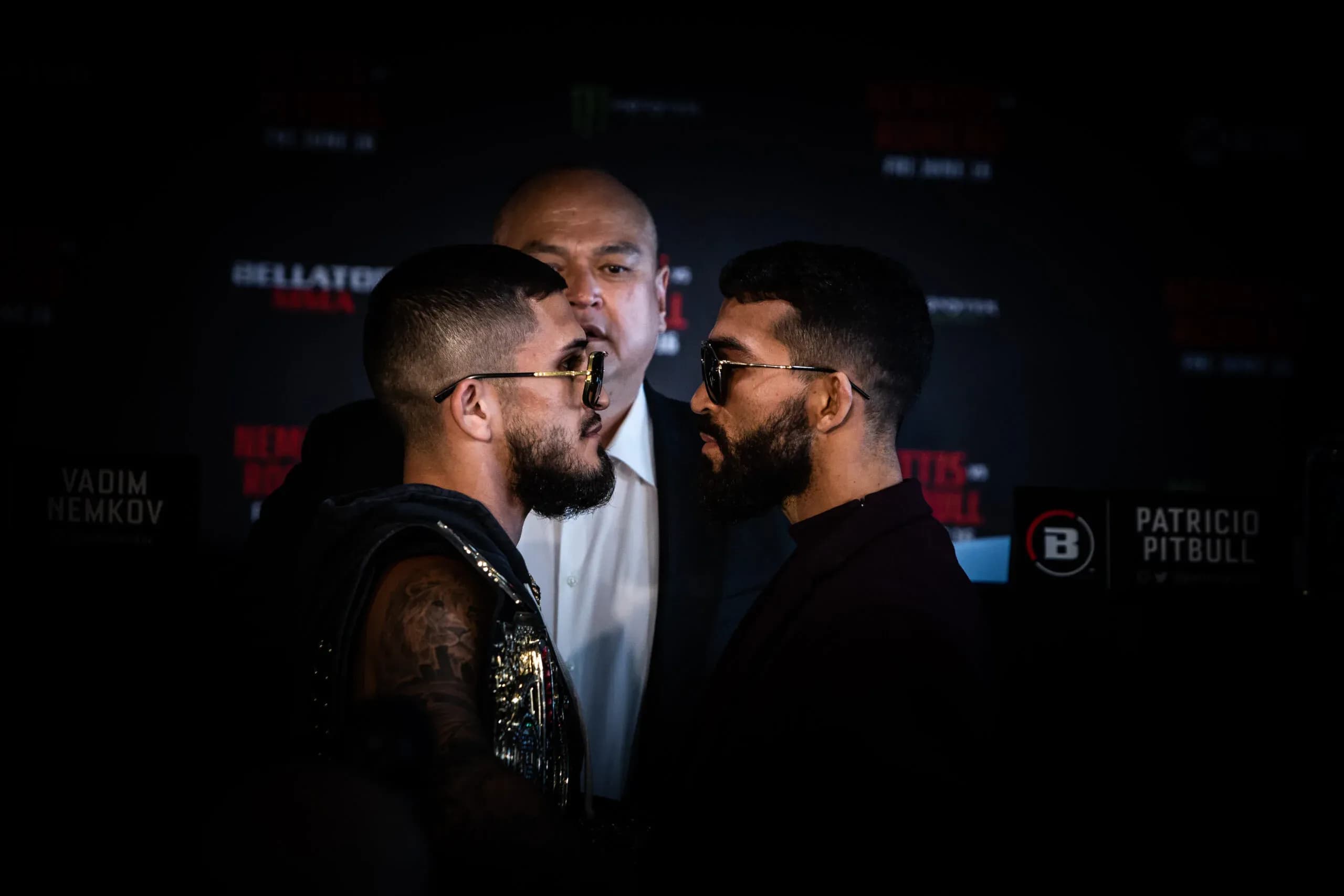 Bellator 297 Press Conference Face Off