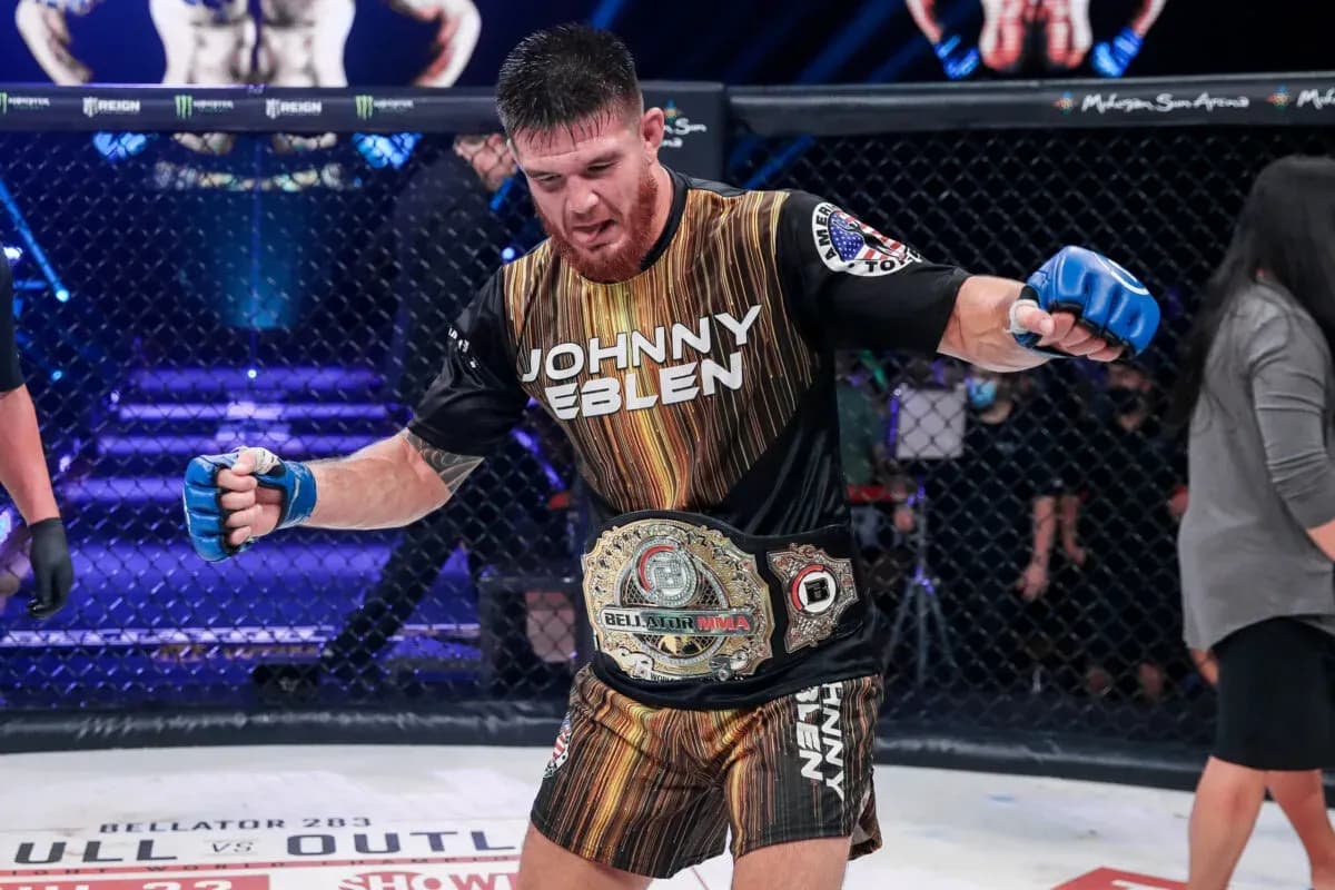 Johnny Eblen Bellator 282 Title Win