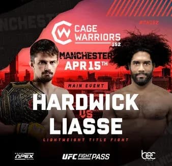 Cage Warriors 152 Fight Poster