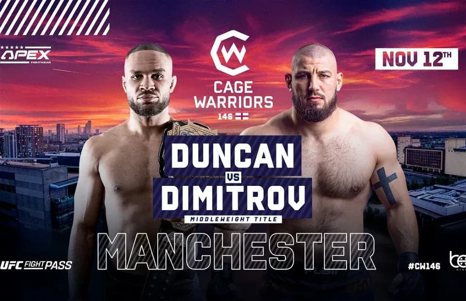 Cage Warriors 146 Results