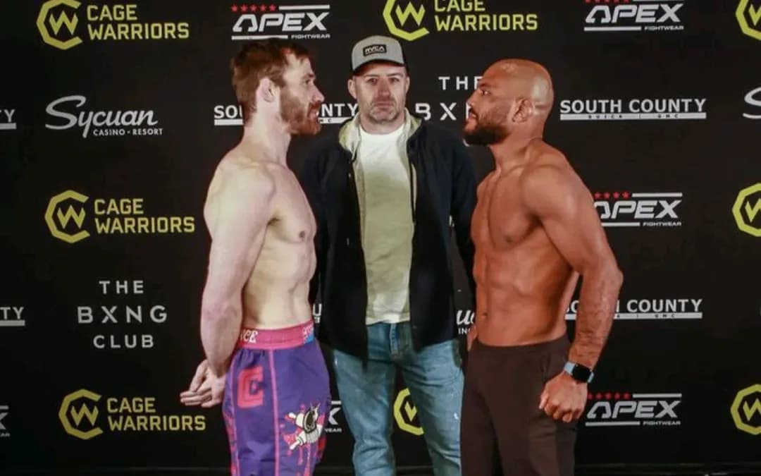 Cage Warriors 149 Results