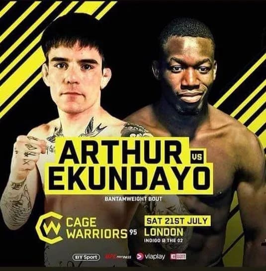 Cage Warriors 95's Mike Ekundayo