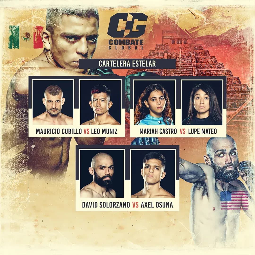 Combate Global: Solorzano vs. Osuna Results