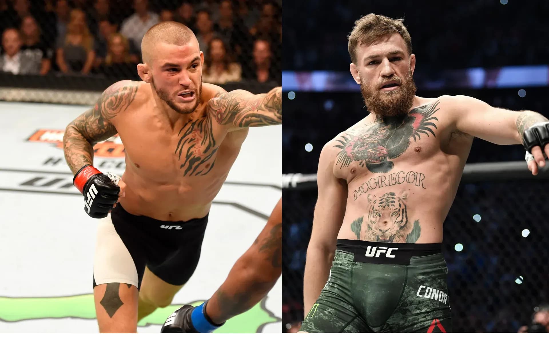Dustin Poirier and Conor McGregor engaged in a storied rivalry in the UFC. 