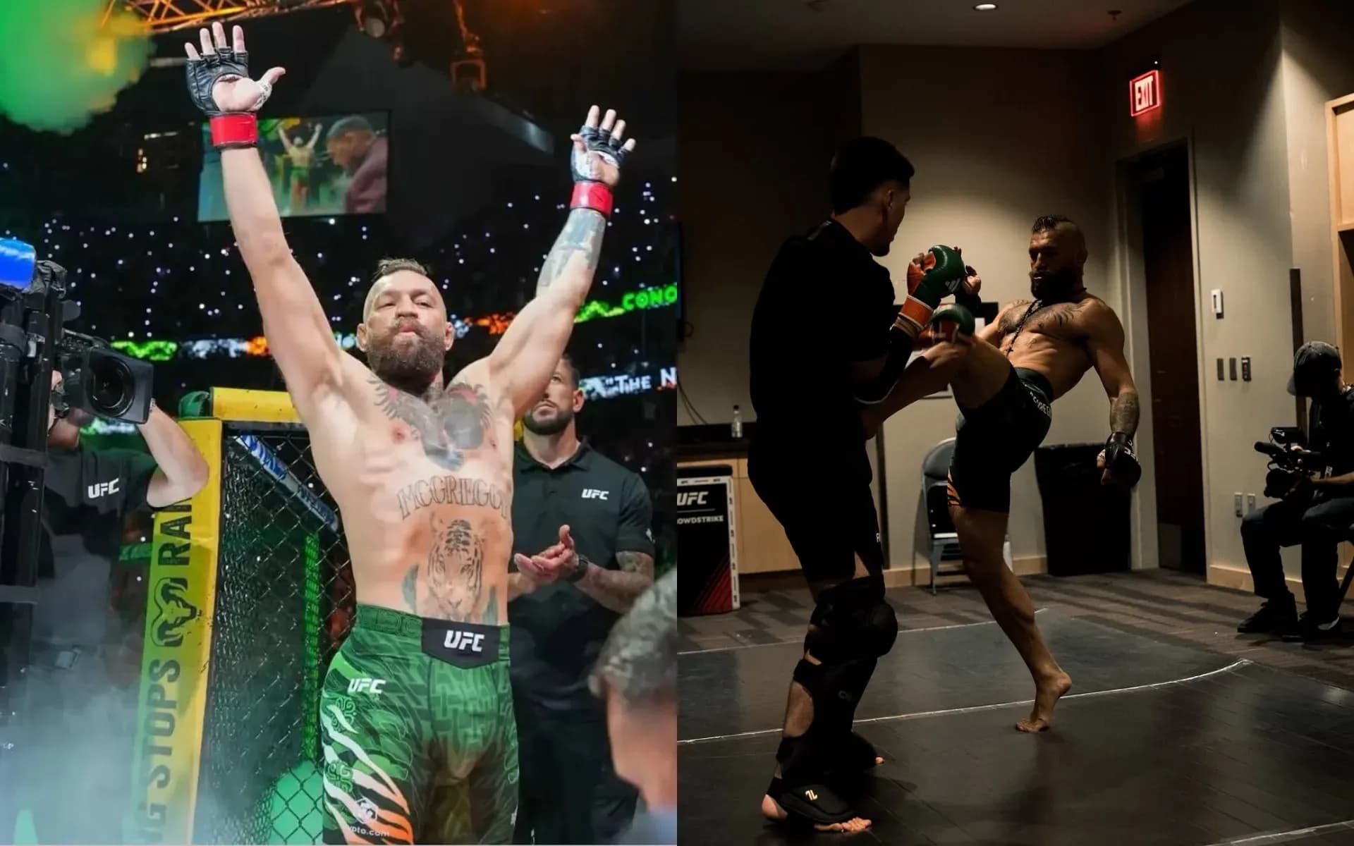 Conor McGregor is hailed as an MMA great 