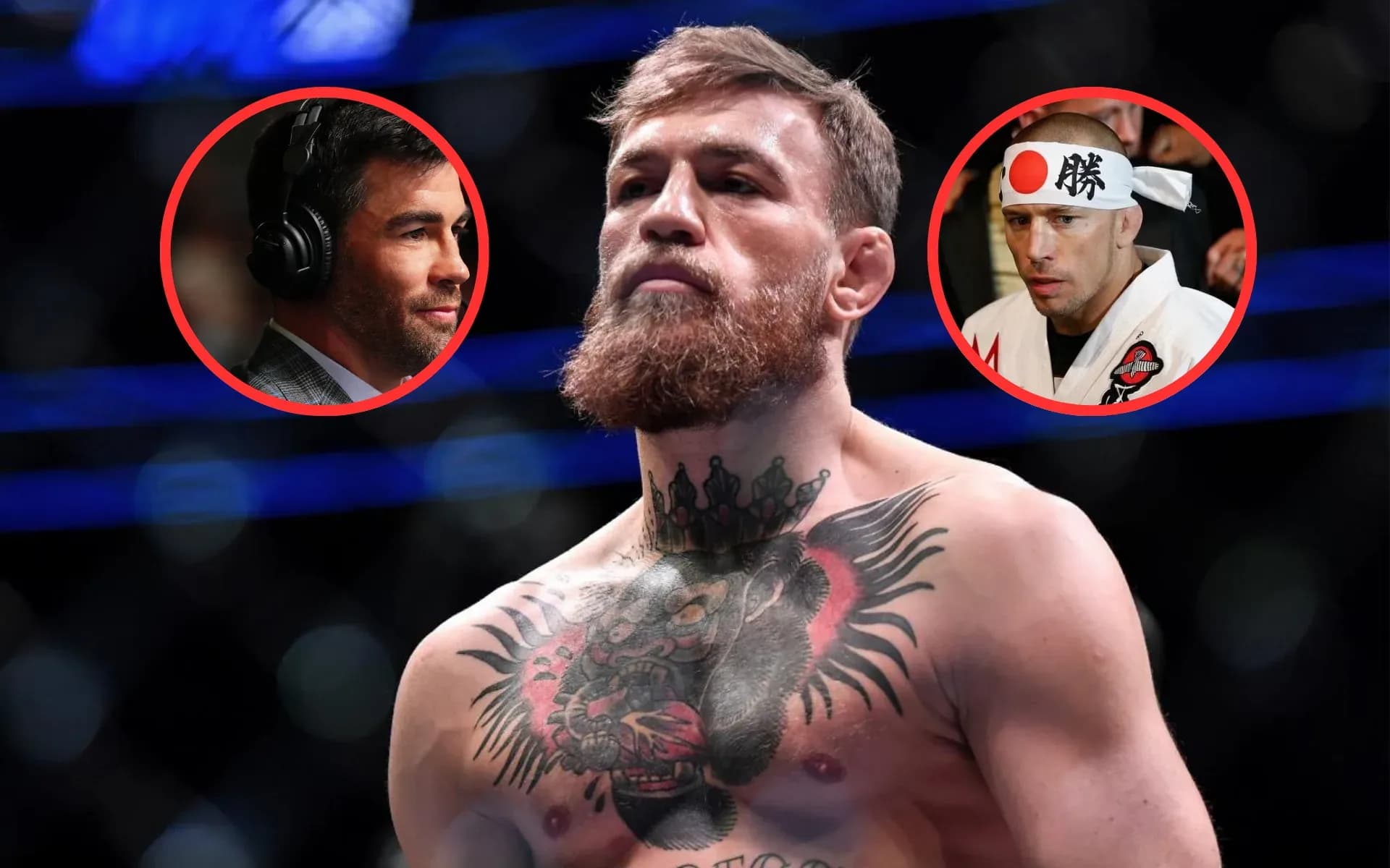 UFC great Conor McGregor has praised Georges St-Pierre and Dominick Cruz 