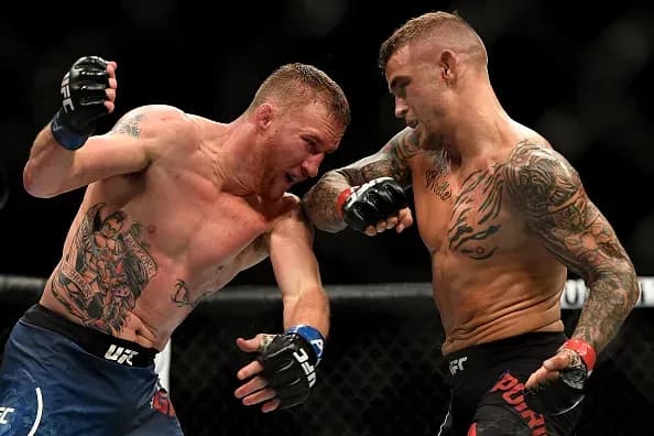 Dustin Poirier vs Justin Gaethje