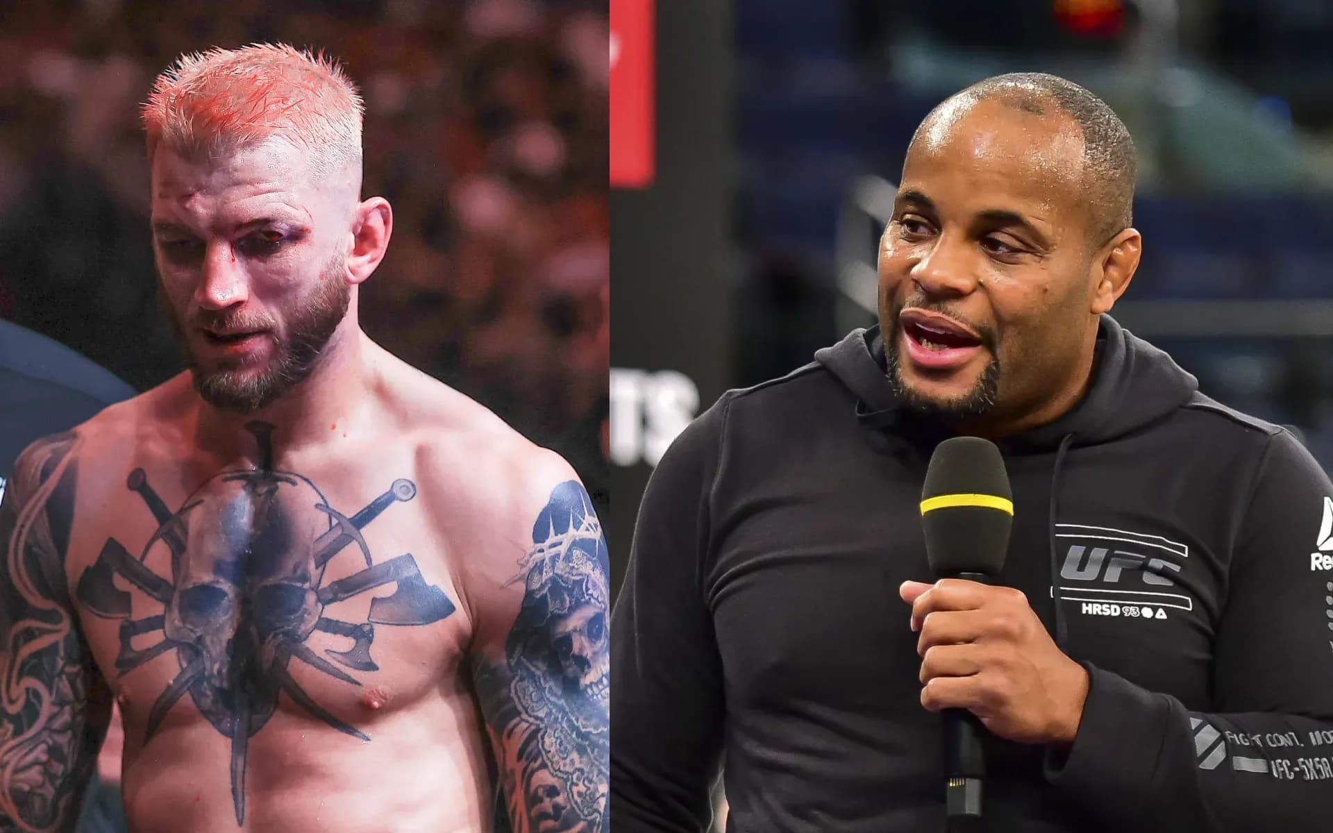 Dan Hooker and Daniel Cormier