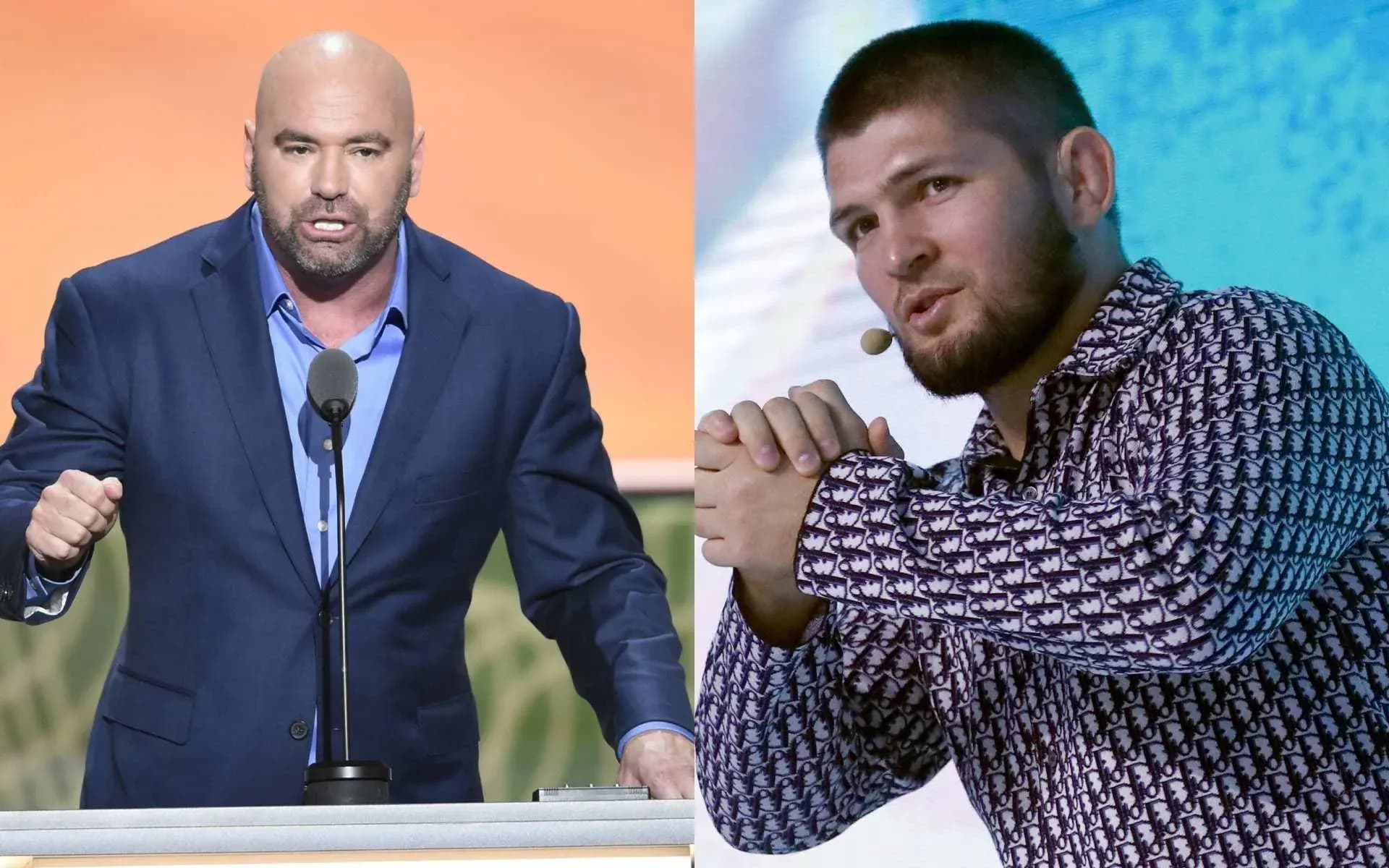 Dana White and Khabib Nurmagomedov