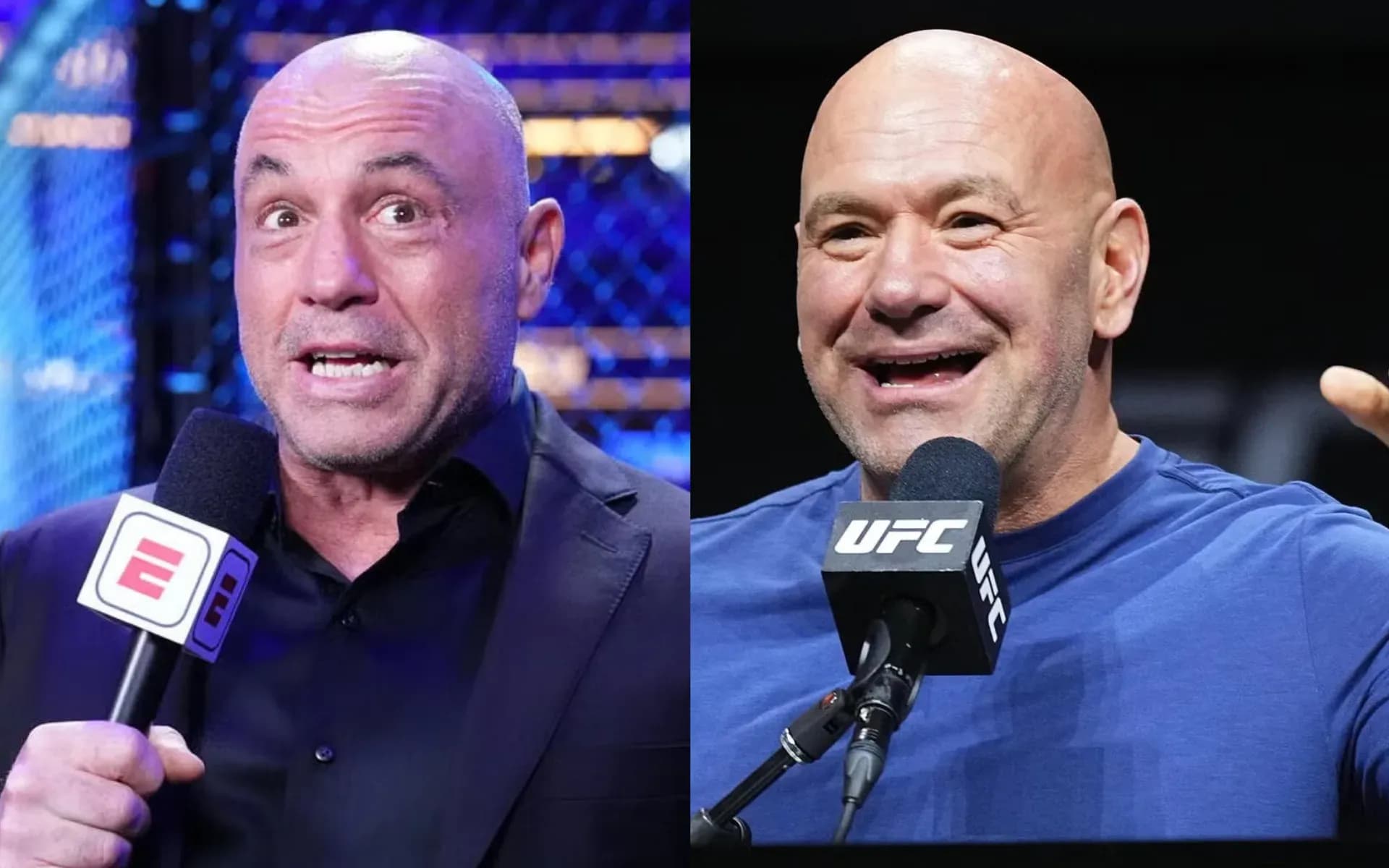 Joe Rogan and Dana White have been associated with the UFC for well over two decades 