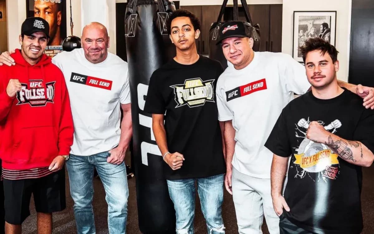 Dana White with Nelk