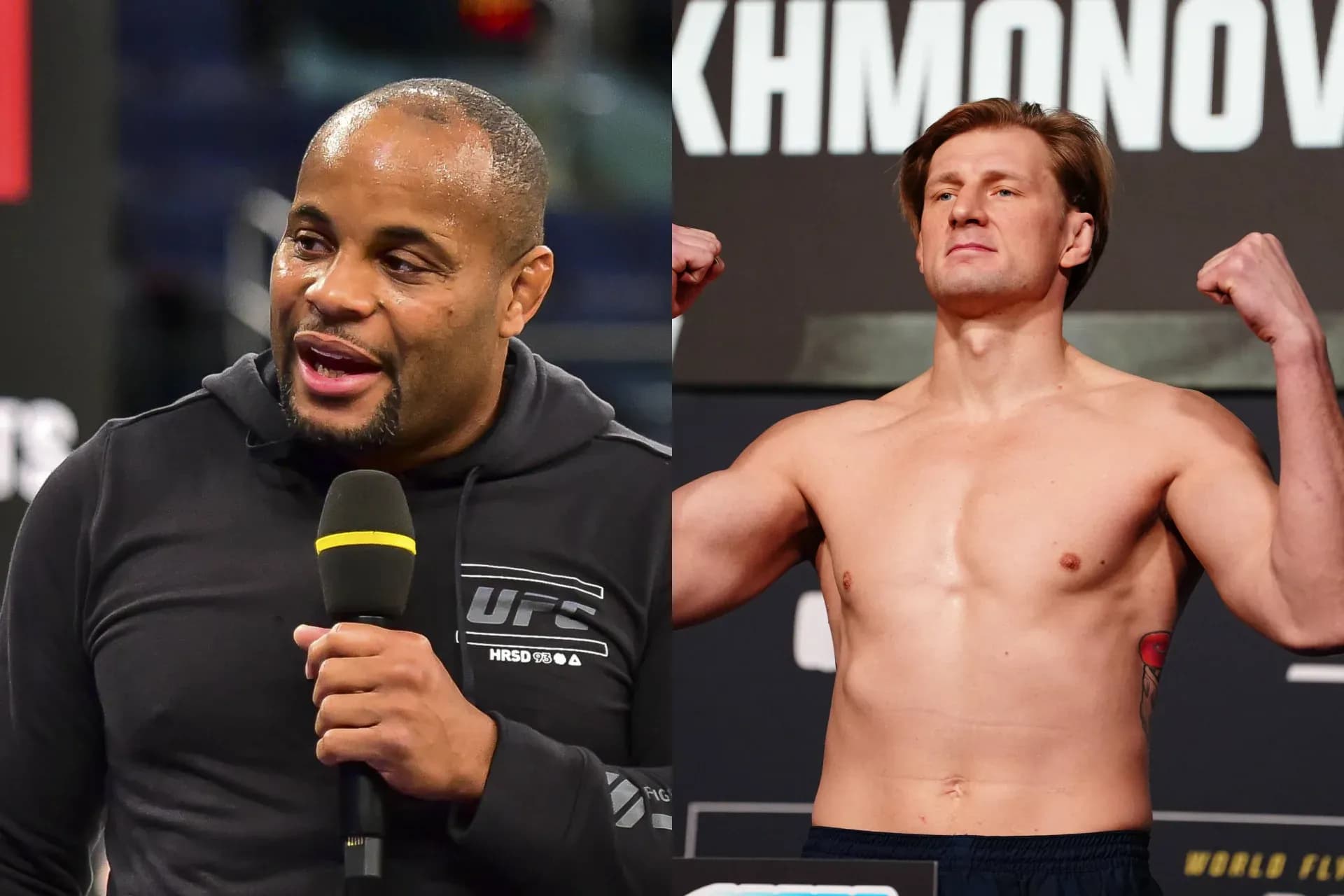 Daniel Cormier and Alexander Volkov