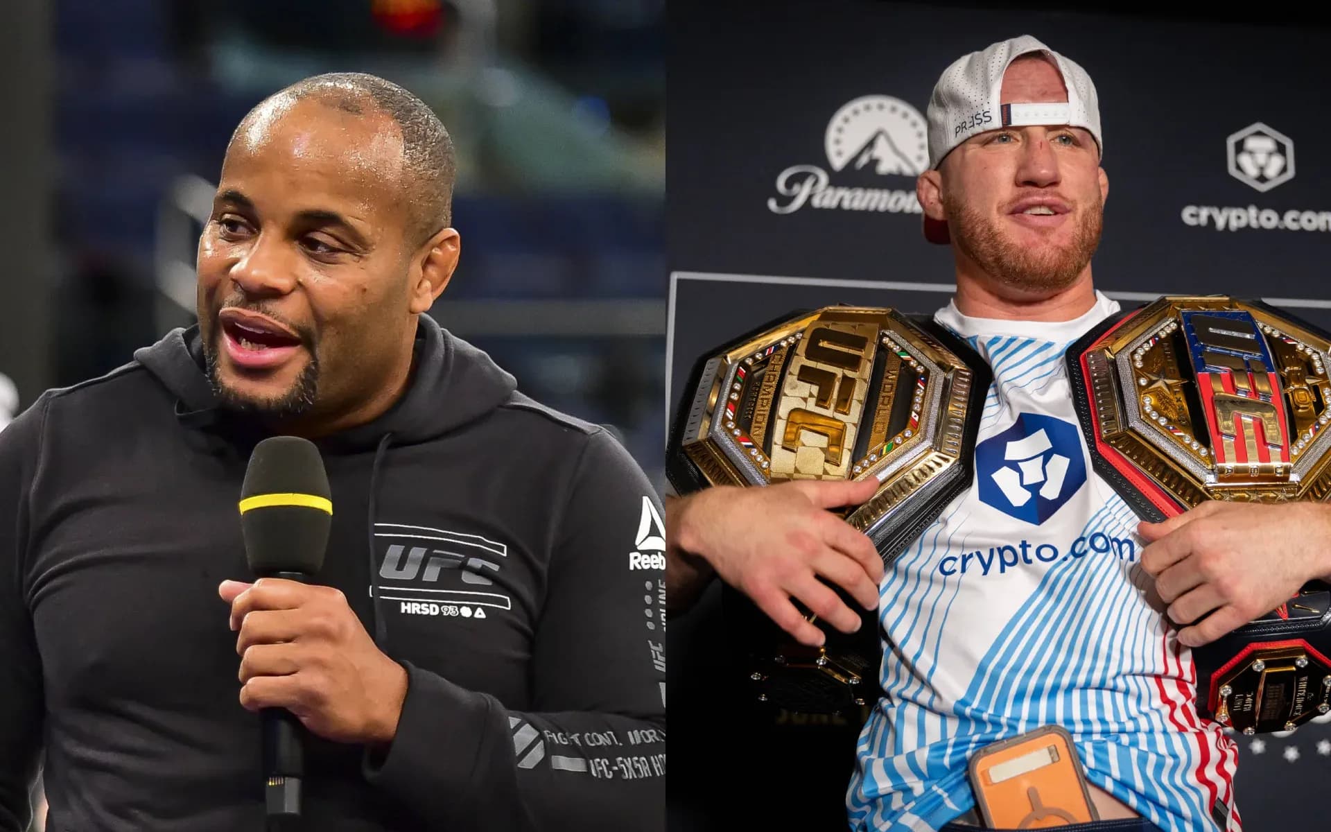 Daniel Cormier and Justin Gaethje
