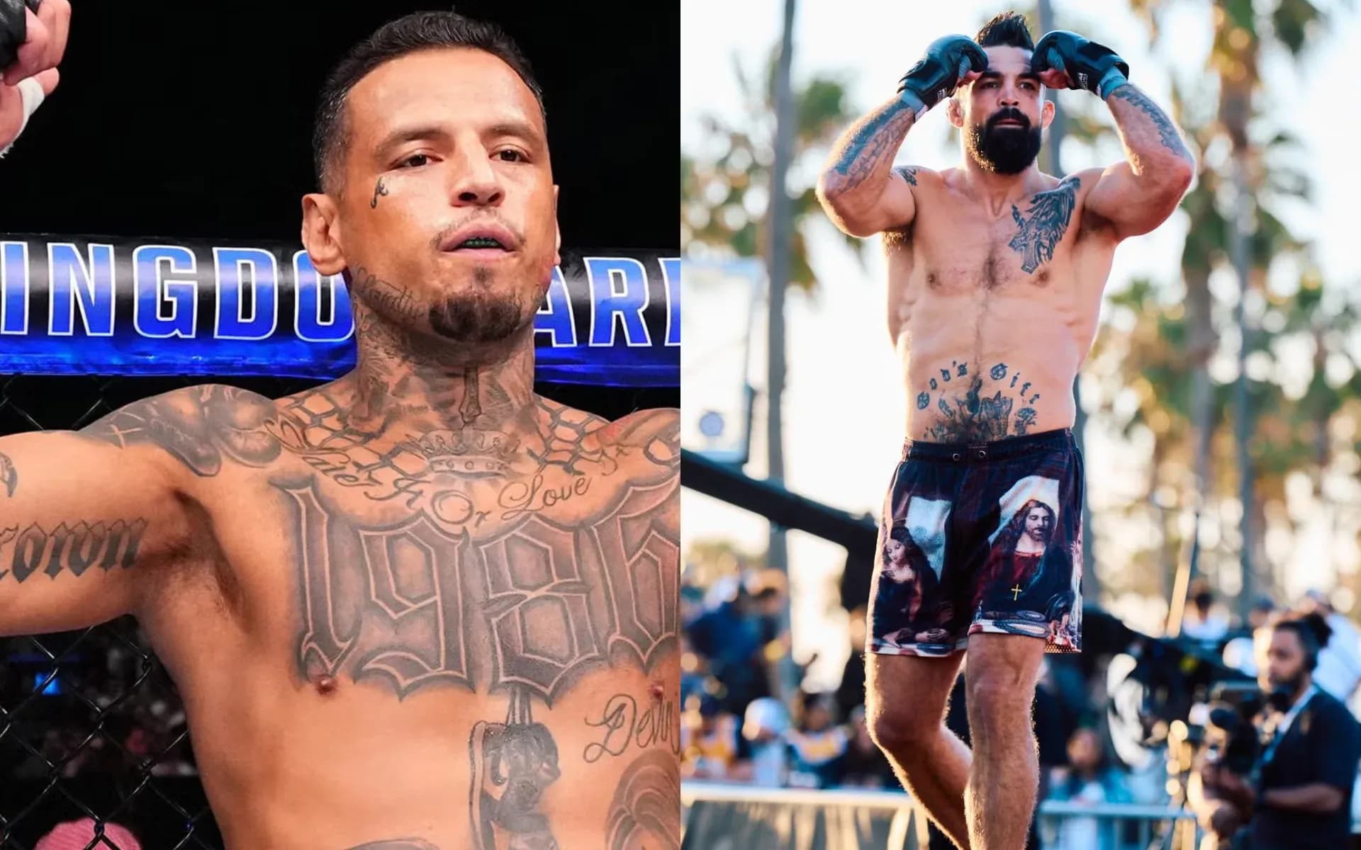 Daniel Rodriguez faced and beat Mike Perry in the UFC 