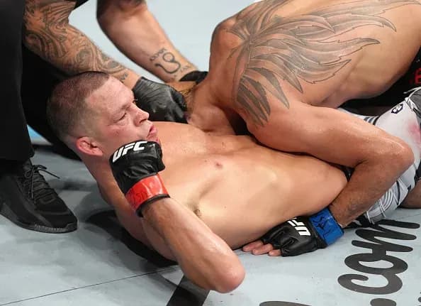 Diaz bows out with a win