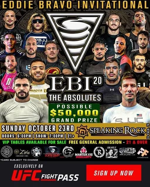Eddie Bravo Invitational 20 Results