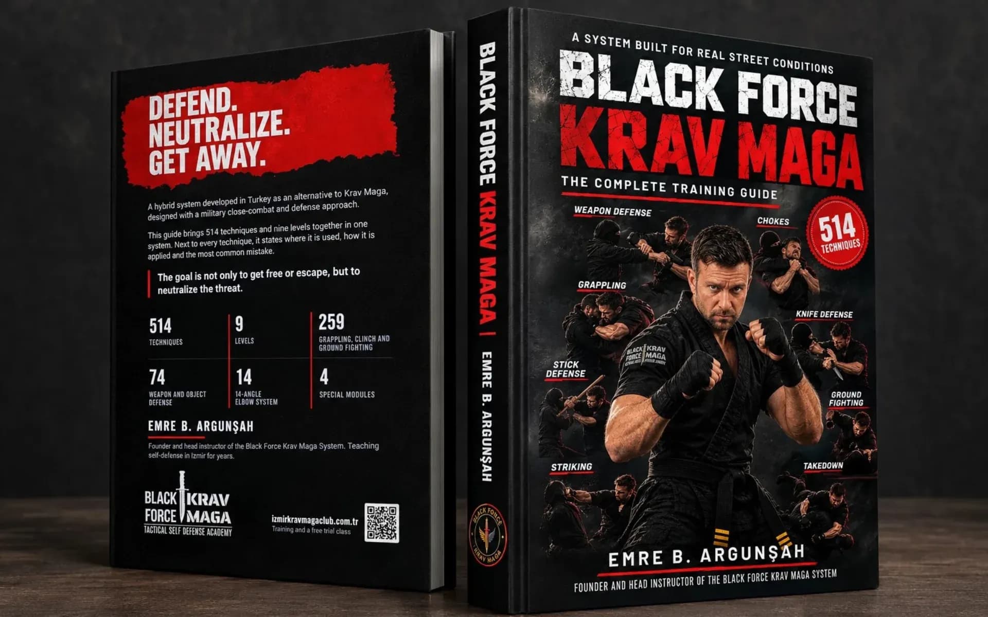 Emre B. Argunşah has provided martial arts enthusiasts with an insight into his book "Black Force Krav Maga: The Complete Training Guide," his combat system, and more. 