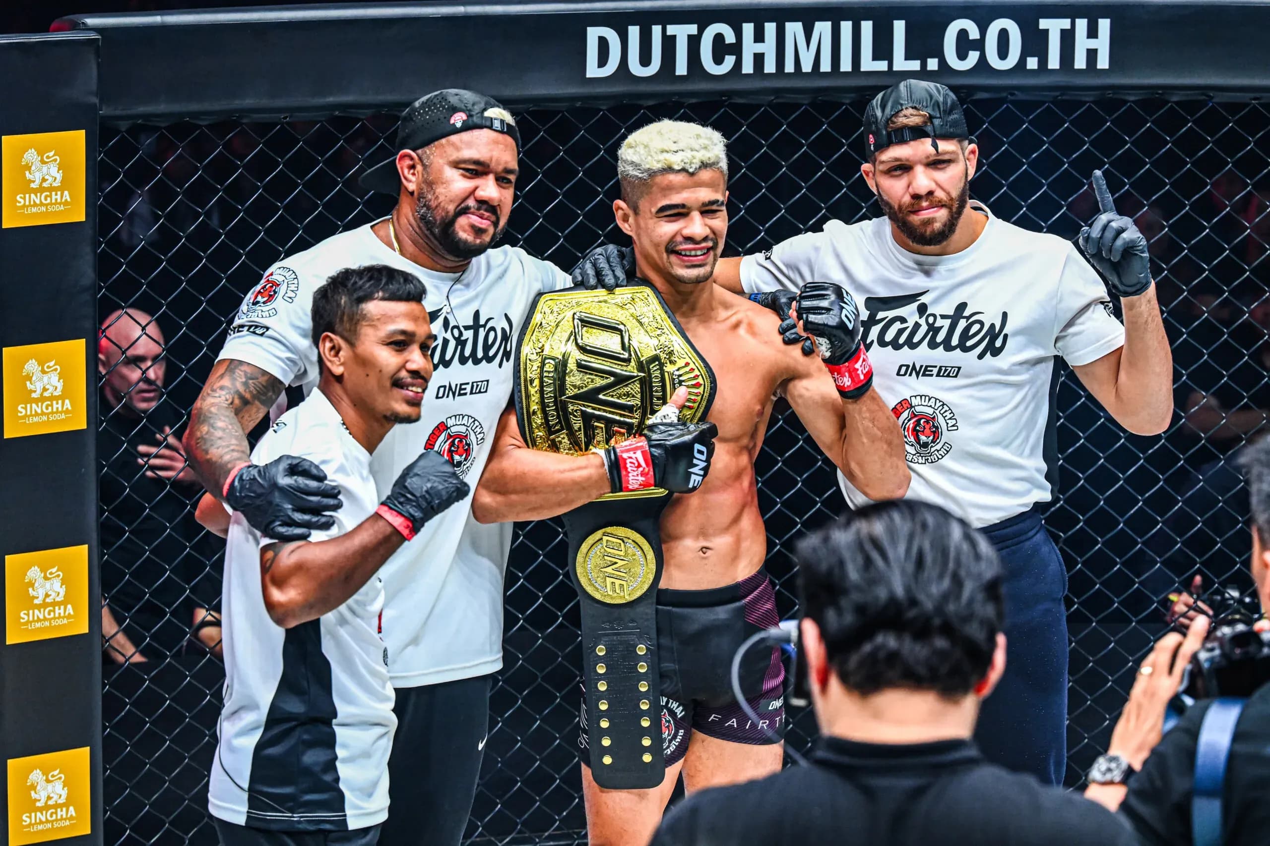 MMA World Champion Fabricio Andrade defends his title at ONE Fight Night 38
