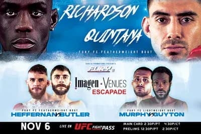 Fury FC 71 Results