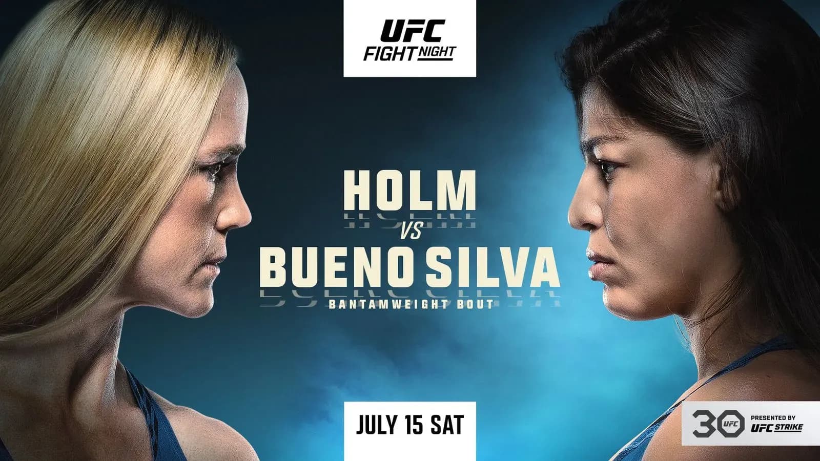Holm vs. Bueno Silva poster