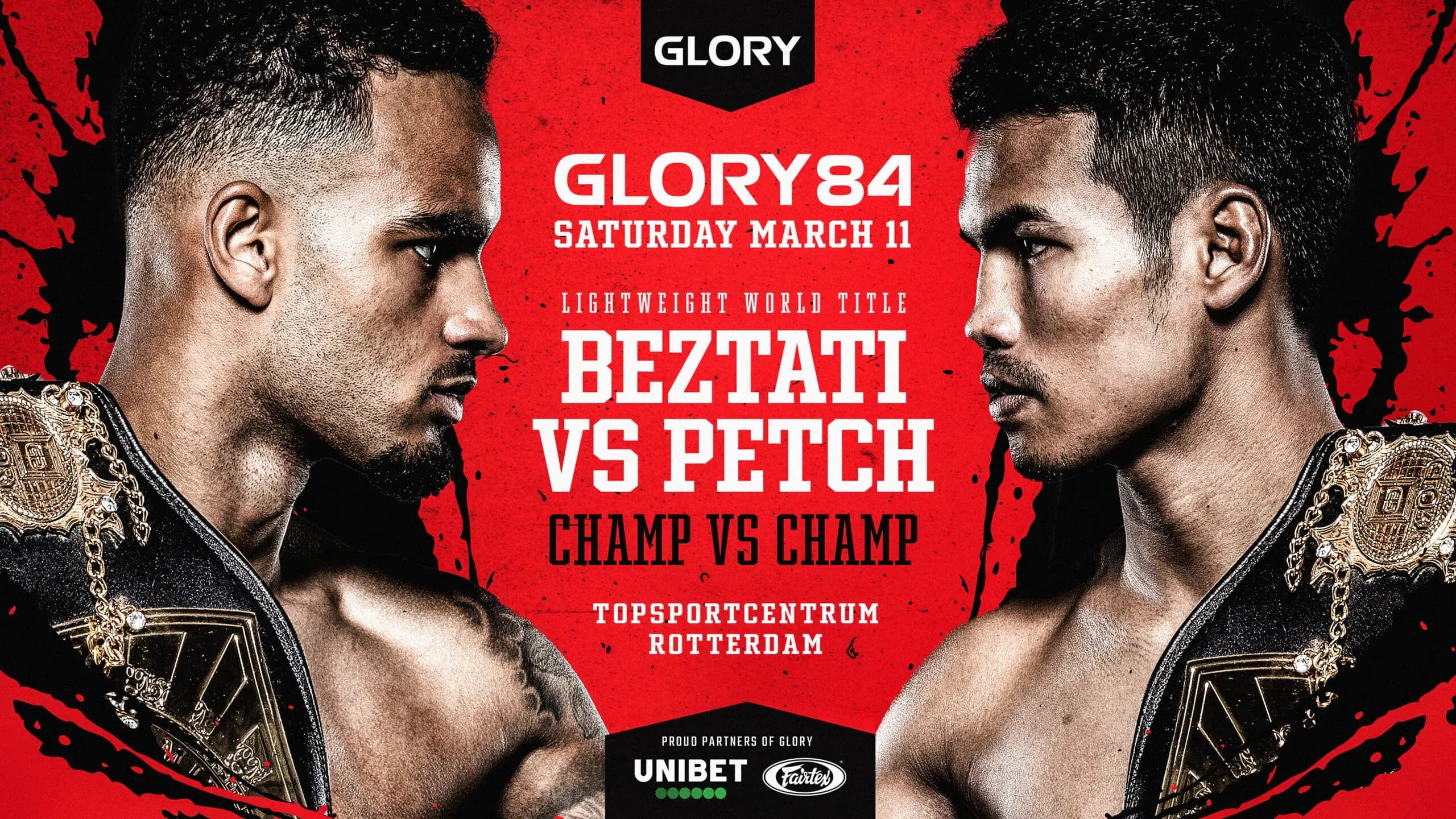 Tyjani Beztati vs Petchpanomrung Kiatmookao glory 84 champ vs champ