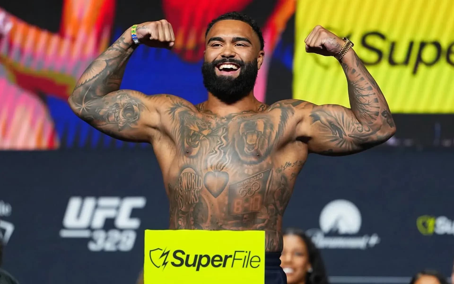 Gable Steveson is a rising UFC heavyweight star 