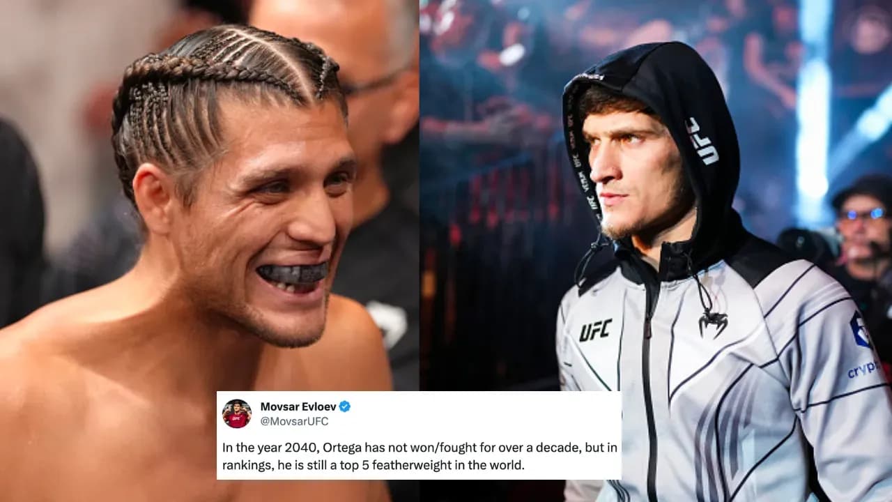 Evloev takes aim at Ortega on X