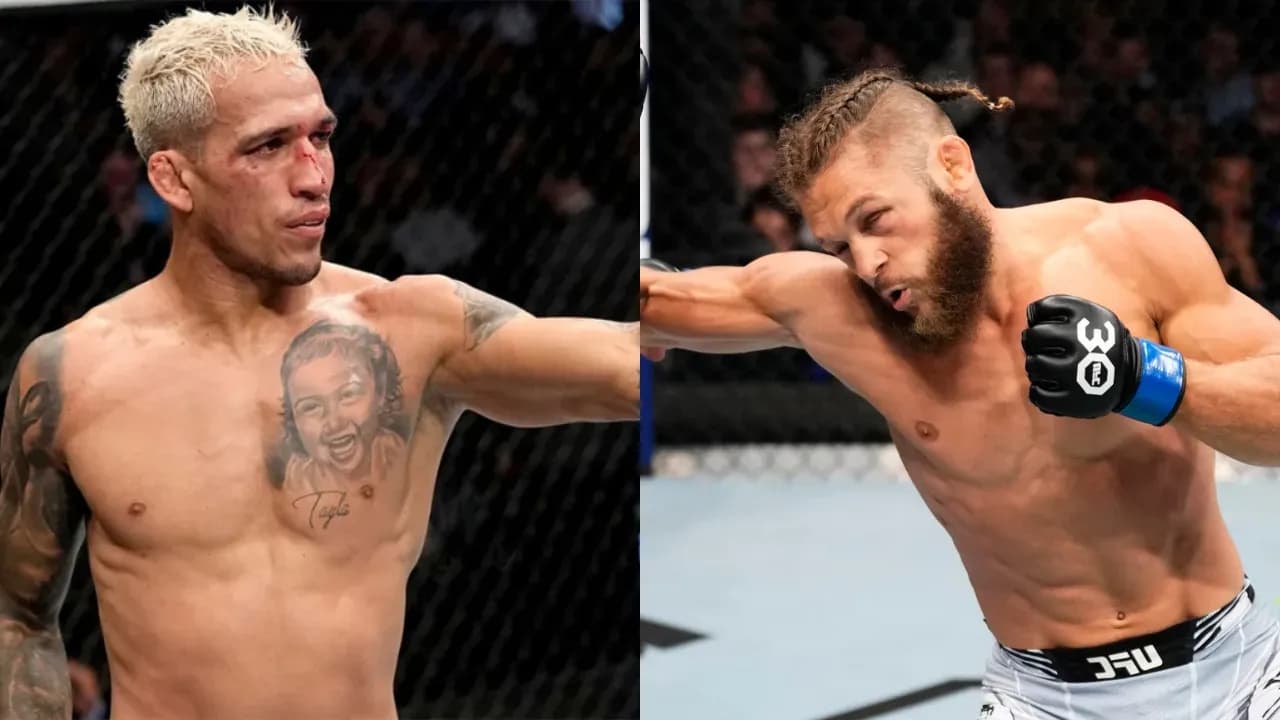 Charles Oliveira and Rafael Fiziev meet in a main event