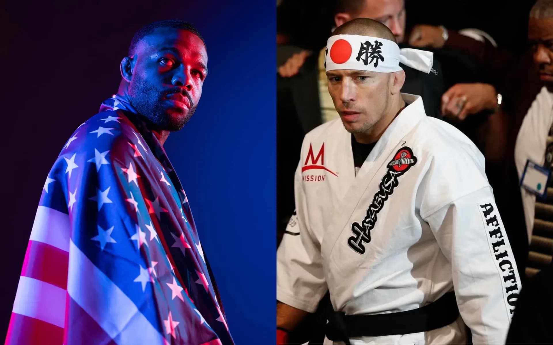 Jordan Burroughs wants to wrestle against Georges St-Pierre in the RAF 