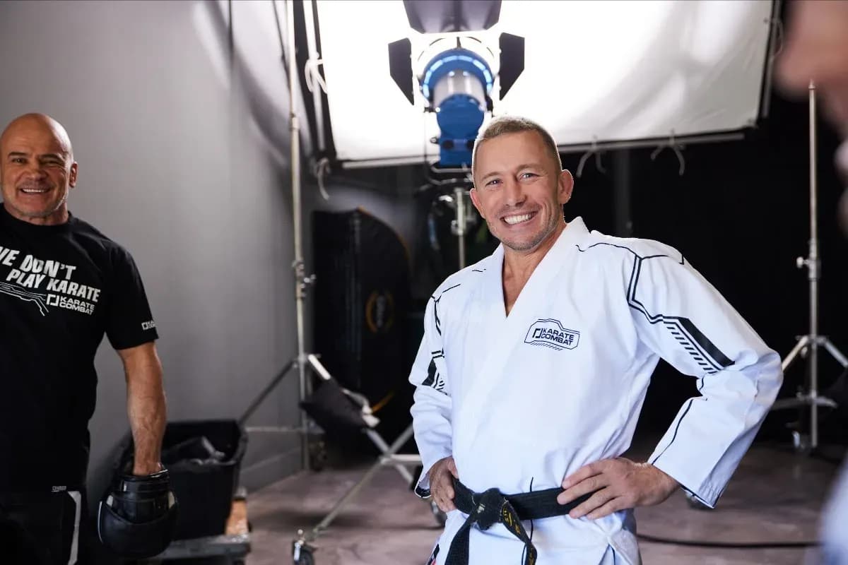Georges St-Pierre karate Combat Bas Rutten