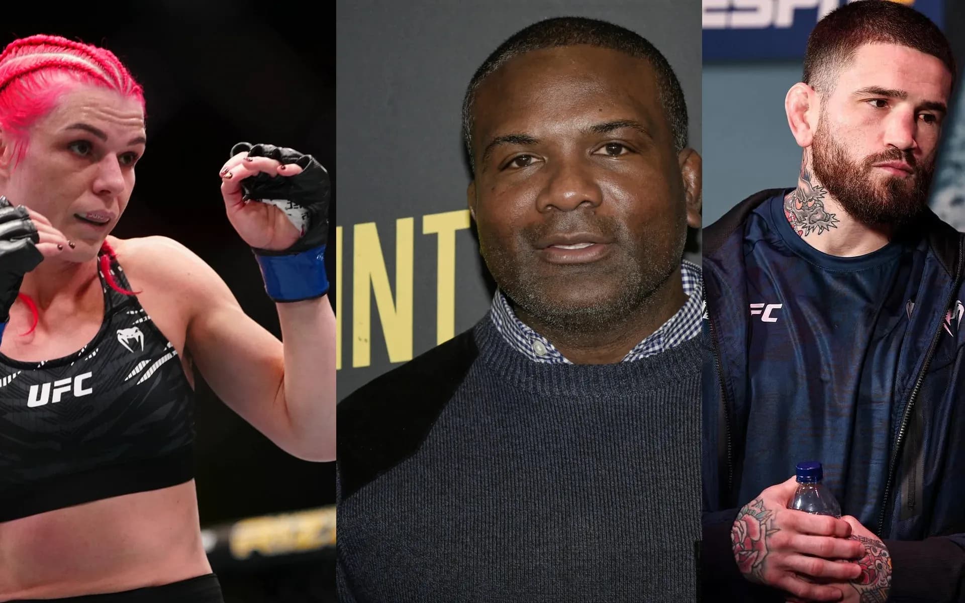 Gillian Robertson, Din Thomas and Sean Brady