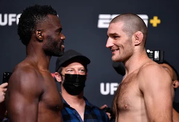 Uriah Hall vs Sean Strickland