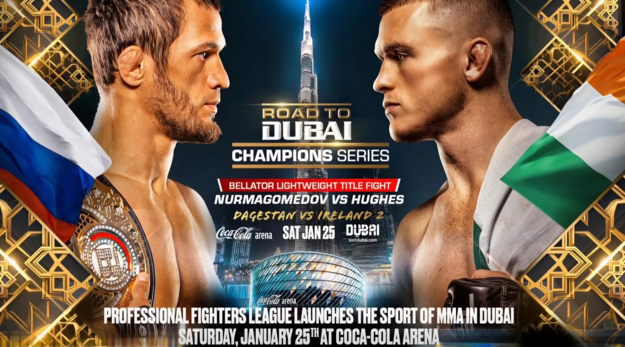 Paul Hughes v Usman Nurmagomedov